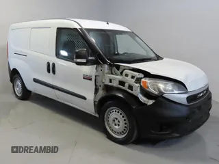 2021 Ram ProMaster City Cargo Tradesman with VIN ZFBHRFAB9M6V35359, listed as a Copart auction lot 50071285 with 29,063 mi miles and Salvage Title. Bid and sale history available at carsss.com. Image 1.