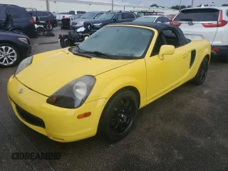 2002 Toyota MR2 z VIN JTDFR320220042638, wystawiony jako Copart lot #74129724 z przebiegiem Nie podano mil oraz Szkoda całkowita • Salvage title. Historia ofert i sprzedaży dostępna na DreamBid. Obrazek 1.