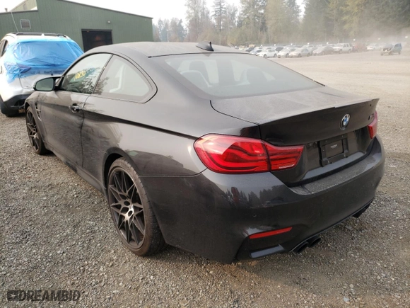 2018 BMW M4 with VIN WBS4Y9C51JAC86969, listed as a Copart auction lot 58421352 with 10,830 mi miles. Bid and sale history available at carsss.com. Image 3.