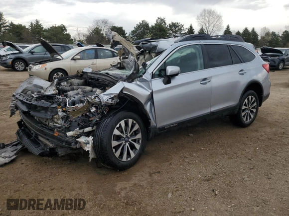 2015 Subaru Outback Limited z VIN 4S4BSELC7F3335667, wystawiony jako Copart lot #54059605 z przebiegiem Nie podano mil oraz Nie do naprawy • Non repairable. Historia ofert i sprzedaży dostępna na DreamBid. Obrazek 1.