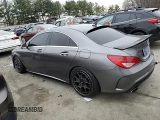 2016 Mercedes-Benz CLA 250 with VIN WDDSJ4GB9GN349133, listed as a Copart auction lot 38463464 with 85,074 mi miles and . Bid and sale history available at DreamBid. Image 2.
