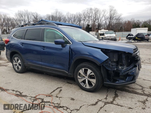 2022 Subaru Ascent Premium with VIN 4S4WMACD1N3407474, listed as a Copart auction lot 43027545 with 81,324 mi miles and Salvage title. Bid and sale history available at DreamBid. Image 4.