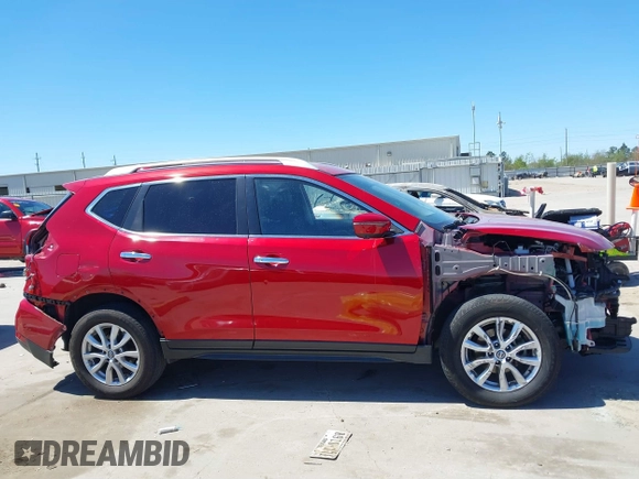2017 Nissan Rogue SL with VIN JN8AT2MV7HW277674, listed as a IAAI auction lot 41837800 with 99,301 mi miles. Bid and sale history available at carsss.com. Image 14.