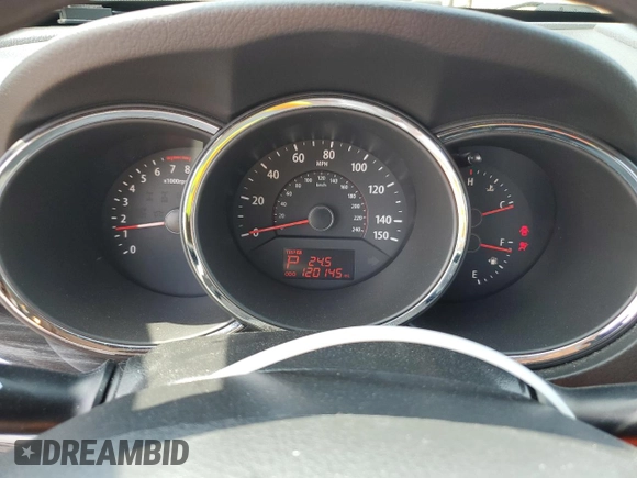 2012 Kia Sorento LX with VIN 5XYKT4A20CG200897, listed as a Copart auction lot 50878175 with 120,145 mi miles and Salvage Title. Bid and sale history available at carsss.com. Image 9.