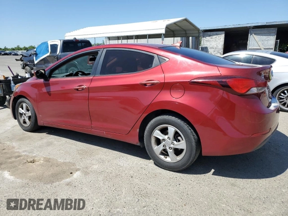 2015 Hyundai Elantra SE z VIN 5NPDH4AE2FH549738, wystawiony jako Copart lot #57289355 z przebiegiem 103 411 mil mil oraz Szkody całkowita. Historia ofert i sprzedaży dostępna na DreamBid. Obrazek 2.
