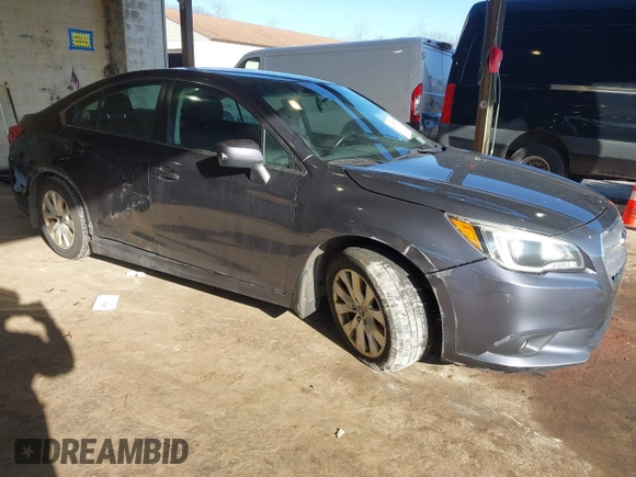 2016 Subaru Legacy 2.5i Premium with VIN 4S3BNAC65G3017241, listed as a IAAI auction lot 41697609 with 164,076 mi miles. Bid and sale history available at carsss.com. Image 1.