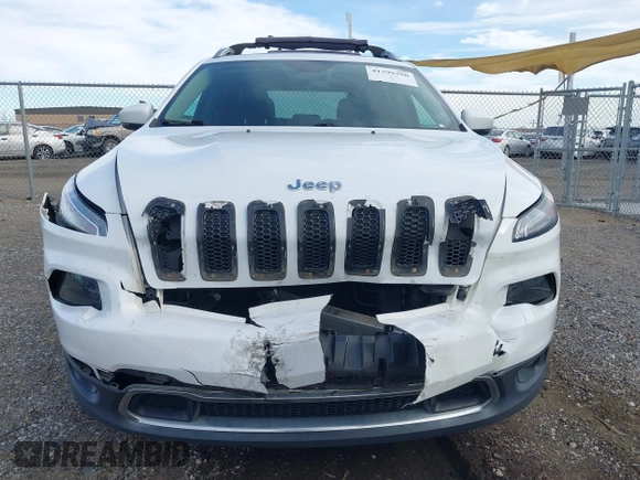 2017 Jeep Cherokee Limited z VIN 1C4PJMDB6HW555493, wystawiony jako IAAI lot #41799350 z przebiegiem 92 591 mil mil oraz . Historia ofert i sprzedaży dostępna na DreamBid. Obrazek 6.