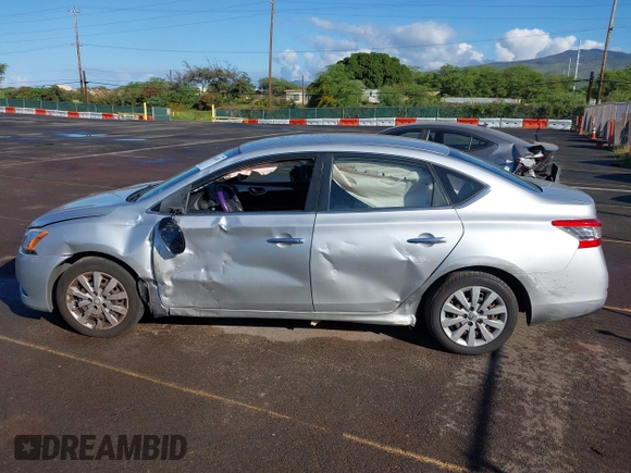 2015 Nissan Sentra SR with VIN 3N1AB7AP7FY254213, listed as a IAAI auction lot 41669183 with 103,545 mi miles and . Bid and sale history available at DreamBid. Image 14.