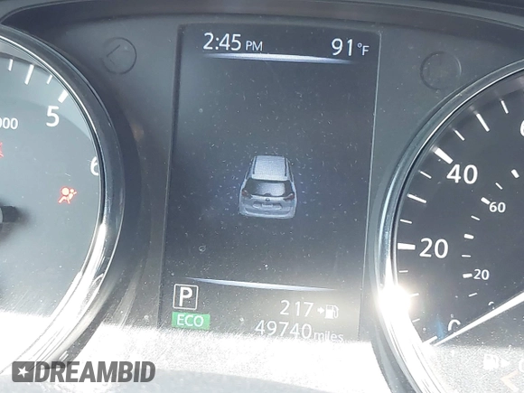 2017 Nissan Rogue SV with VIN 5N1AT2MN2HC730219, listed as a IAAI auction lot 42227960 with 49,740 mi miles and . Bid and sale history available at DreamBid. Image 15.