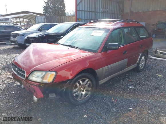 2004 Subaru Legacy Wagon (Natl) Outback with VIN 4S3BH675247608265, listed as a IAAI auction lot 41242129 with 293,181 mi miles. Bid and sale history available at carsss.com. Image 18.
