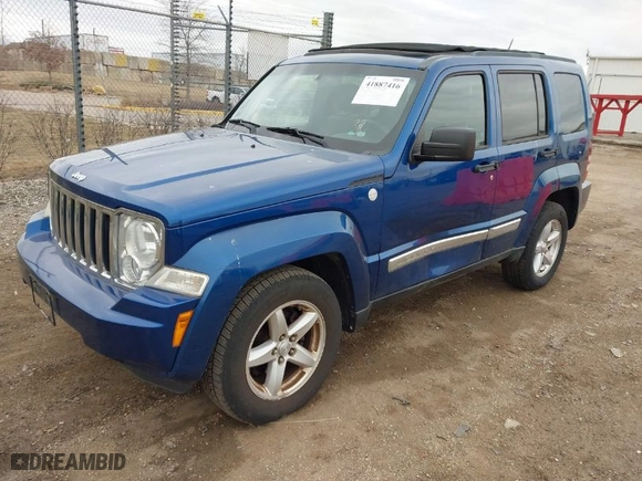 2010 Jeep Liberty Limited with VIN 1J4PN5GK9AW169883, listed as a IAAI auction lot 41887416 with 141,943 mi miles. Bid and sale history available at carsss.com. Image 2.