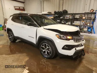 2025 Jeep Compass Limited with VIN 3C4NJDCN8ST594716, listed as a Copart auction lot 64722335 with 862 mi miles and Clean title. Bid and sale history available at DreamBid. Image 4.