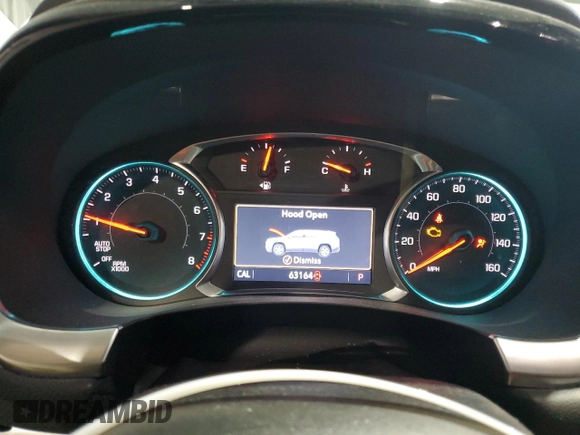 2020 Chevrolet Traverse Premier with VIN 1GNEVKKW5LJ228196, listed as a Copart auction lot 48376825 with 63,164 mi miles and Salvage Title. Bid and sale history available at carsss.com. Image 9.