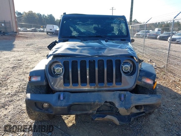 2019 Jeep Wrangler Unlimited Sport S with VIN 1C4HJXDGXKW500313, listed as a IAAI auction lot 41022680 with 82,864 mi miles and . Bid and sale history available at DreamBid. Image 12.