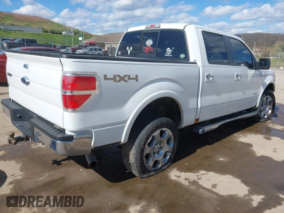 2012 Ford F-150 XL with VIN 1FTFW1ET8CKD35422, listed as a IAAI auction lot 42060261 with 177,393 mi miles and . Bid and sale history available at DreamBid. Image 4.