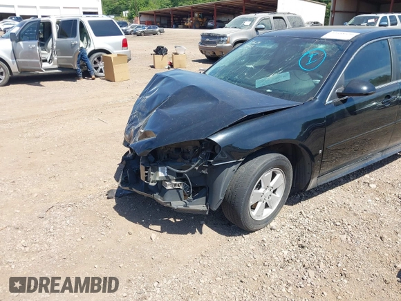 2009 Chevrolet Impala LT with VIN 2G1WT57K691100474, listed as a IAAI auction lot 39548520 with 112,527 mi miles and . Bid and sale history available at DreamBid. Image 12.