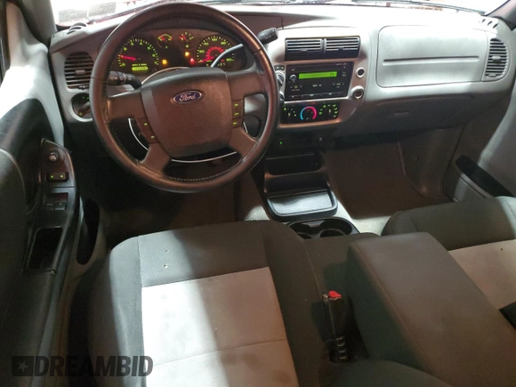 2010 Ford Ranger XLT with VIN 1FTLR4FE1APA70550, listed as a Copart auction lot 56716325 with 77,529 mi miles and Salvage title. Bid and sale history available at DreamBid. Image 8.