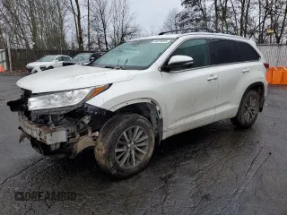 2017 Toyota Highlander XLE z VIN 5TDJZRFH8HS392519, wystawiony jako Copart lot #44079265 z przebiegiem 84 065 mil mil oraz Szkoda całkowita • Salvage title. Historia ofert i sprzedaży dostępna na DreamBid. Obrazek 1.