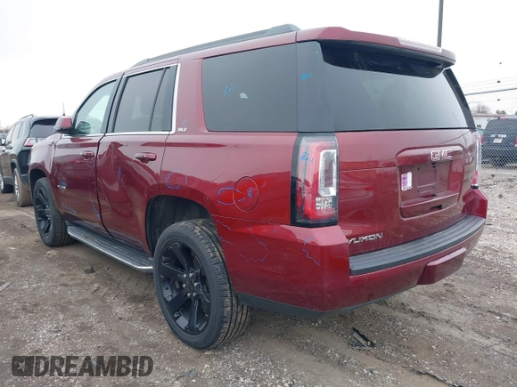 2016 GMC Yukon SLT with VIN 1GKS2BKC0GR339695, listed as a IAAI auction lot 41690832 with 176,119 mi miles and . Bid and sale history available at DreamBid. Image 3.