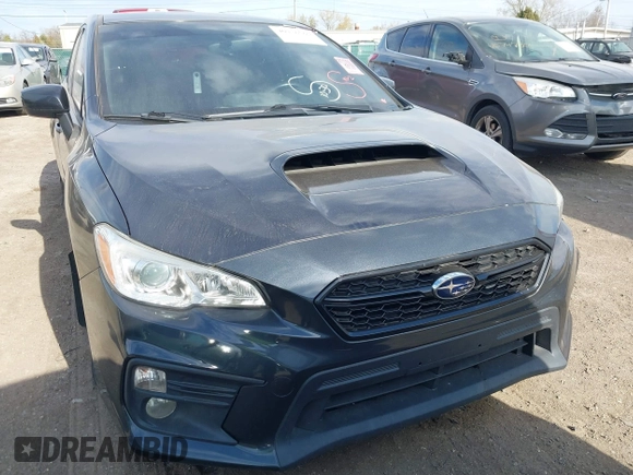 2018 Subaru WRX Premium with VIN JF1VA1C67J8801669, listed as a IAAI auction lot 40756560 with 107,472 mi miles. Bid and sale history available at carsss.com. Image 6.