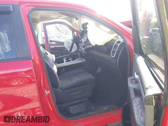 2020 Ram 1500 Big Horn with VIN 1C6SRFBT2LN124746, listed as a IAAI auction lot 41472889 with 67,612 mi miles. Bid and sale history available at carsss.com. Image 5.