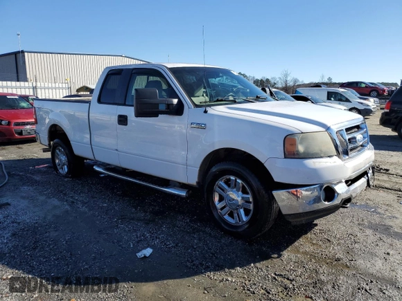 2008 Ford F-150 XLT with VIN 1FTPX14V58KB23282, listed as a Copart auction lot 88642945 with 345,542 mi miles and Salvage Title. Bid and sale history available at carsss.com. Image 4.