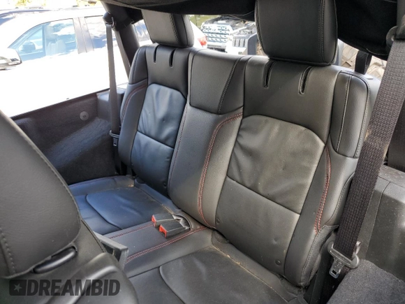 2023 Jeep Wrangler Rubicon with VIN 1C4HJXCGXPW545938, listed as a Copart auction lot 73939634 with 13,590 mi miles and Salvage title. Bid and sale history available at DreamBid. Image 10.