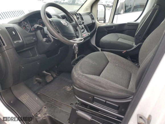 2014 Ram ProMaster Cargo Van with VIN 3C6TRVAG0EE116185, listed as a Copart auction lot 50251165 with 70,076 mi miles and Clean Title. Bid and sale history available at carsss.com. Image 7.