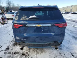 2023 Chevrolet Traverse LS with VIN 1GNEVFKW0PJ121876, listed as a Copart auction lot 43731515 with 24,673 mi miles and Salvage Title. Bid and sale history available at carsss.com. Image 6.