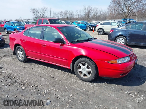 2003 Oldsmobile Alero GL1 with VIN 1G3NL52F33C280334, listed as a IAAI auction lot 42057010 with 99,726 mi miles and . Bid and sale history available at DreamBid. Image 1.