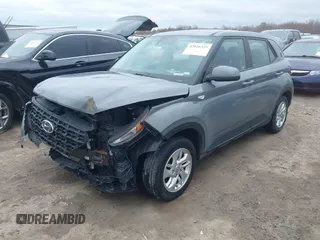 2021 Hyundai Venue SE with VIN KMHRB8A3XMU066719, listed as a IAAI auction lot 42016325 with 105,191 mi miles and . Bid and sale history available at DreamBid. Image 2.