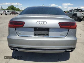 2016 Audi A6 Prestige with VIN WAUHGAFCXGN003553, listed as a Copart auction lot 57470265 with 89,026 mi miles and Salvage title. Bid and sale history available at DreamBid. Image 6.