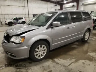 2015 Chrysler Town & Country Touring with VIN 2C4RC1BG0FR595820, listed as a Copart auction lot 55127965 with 155,397 mi miles and Salvage Title. Bid and sale history available at DreamBid. Image 1.