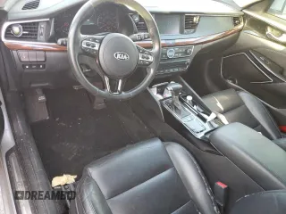 2017 Kia Cadenza Premium with VIN KNALB4J16H5049057, listed as a Copart auction lot 76202044 with 74,617 mi miles and Salvage Title. Bid and sale history available at carsss.com. Image 8.