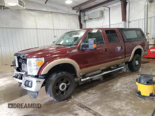 2013 Ford F-250 XL with VIN 1FT7W2B66DEA37783, listed as a Copart auction lot 60845355 with 117,607 mi miles and Clean title. Bid and sale history available at DreamBid. Image 1.