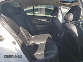 2021 Infiniti Q50 3.0t LUXE with VIN JN1EV7BP3MM701546, listed as a Copart auction lot 46656405 with 41,267 mi miles and Salvage Title. Bid and sale history available at carsss.com. Image 10.