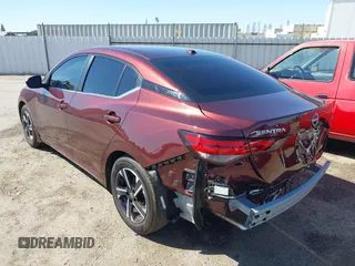 2024 Nissan Sentra SV with VIN 3N1AB8CV9RY379302, listed as a IAAI auction lot 42505057 with 4,839 mi miles and . Bid and sale history available at DreamBid. Image 3.