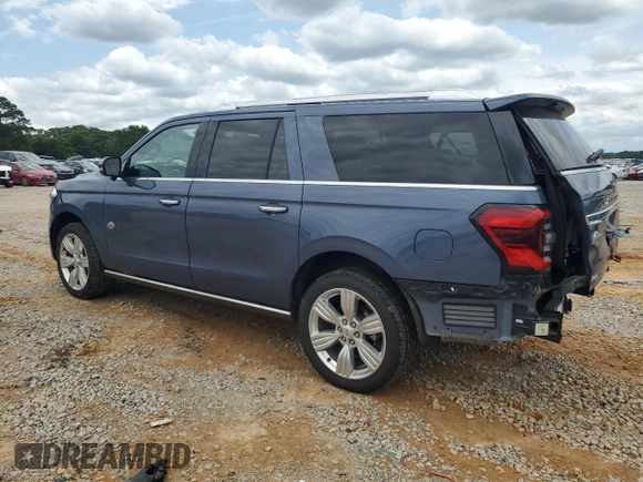 2023 Ford Expedition Max King Ranch with VIN 1FMJK1N88PEA01019, listed as a Copart auction lot 56015515 with 51,976 mi miles and Salvage title. Bid and sale history available at DreamBid. Image 2.