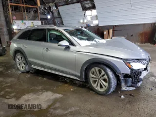 2022 Audi A4 allroad Premium Plus with VIN WA18AAF47NA020998, listed as a Copart auction lot 45378805 with 36,416 mi miles and Salvage Title. Bid and sale history available at carsss.com. Image 4.