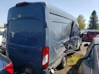2020 Ford Transit Cargo with VIN 1FTBR3X85LKA18644, listed as a Copart auction lot 89212555 with 74,398 mi miles and Salvage Title. Bid and sale history available at carsss.com. Image 3.