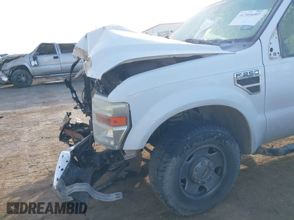 2008 Ford F-250 XL with VIN 1FTNF20558EA84195, listed as a IAAI auction lot 41304607 with 224,505 mi miles and . Bid and sale history available at DreamBid. Image 6.