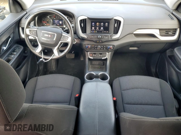 2022 GMC Terrain SLE z VIN 3GKALMEV6NL272316, wystawiony jako Copart lot #60375225 z przebiegiem 30 320 mil mil oraz Szkoda całkowita • Salvage title. Historia ofert i sprzedaży dostępna na DreamBid. Obrazek 8.