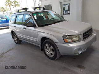 2003 Subaru Forester XS with VIN JF1SG65633H737810, listed as a IAAI auction lot 42268445 with 253,576 mi miles and . Bid and sale history available at DreamBid. Image 1.