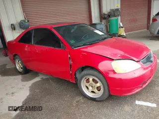 2002 Honda Civic EX with VIN 1HGEM21952L075315, listed as a IAAI auction lot 41906456 with 238,507 mi miles. Bid and sale history available at carsss.com. Image 1.