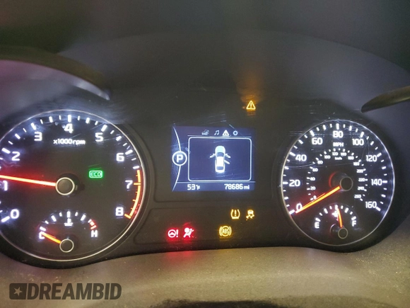 2018 Kia Optima LX with VIN 5XXGT4L33JG226648, listed as a Copart auction lot 44408405 with 78,686 mi miles and Salvage Title. Bid and sale history available at carsss.com. Image 9.