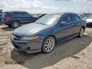 2006 Acura TSX with VIN JH4CL96806C008949, listed as a Copart auction lot 61415395 with 235,249 mi miles and Salvage title. Bid and sale history available at DreamBid. Image 1.