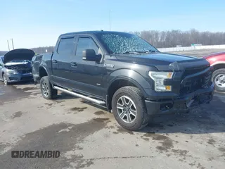 2015 Ford F-150 XLT with VIN 1FTEW1EG8FFB31487, listed as a IAAI auction lot 41609774 with 175,030 mi miles. Bid and sale history available at carsss.com. Image 1.