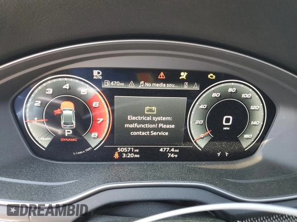 2022 Audi SQ5 Prestige z VIN WA1C4AFY5N2098713, wystawiony jako Copart lot #50542855 z przebiegiem 50 571 mil mil oraz Szkoda całkowita • Salvage title. Historia ofert i sprzedaży dostępna na DreamBid. Obrazek 9.