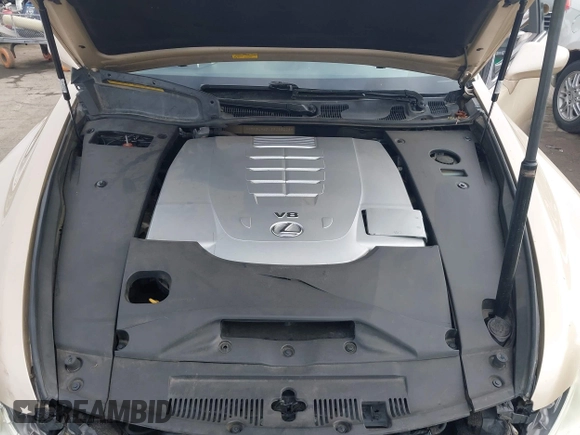 2009 Lexus LS 460 with VIN JTHBL46F195088008, listed as a IAAI auction lot 42726869 with 90,569 mi miles and . Bid and sale history available at DreamBid. Image 10.