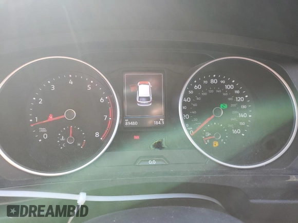 2021 Volkswagen Tiguan SE with VIN 3VV3B7AX3MM042775, listed as a Copart auction lot 50608595 with 89,480 mi miles and Salvage Title. Bid and sale history available at DreamBid. Image 9.